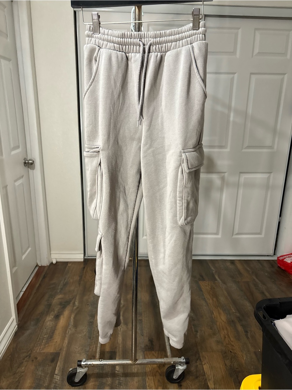 Justify Light Gray Cargo Joggers